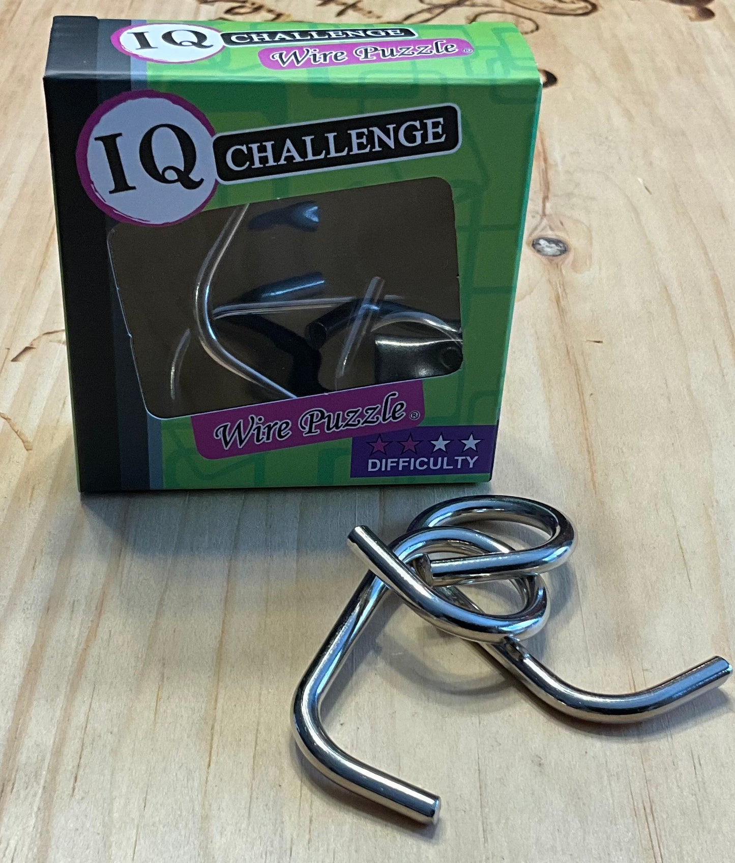 IQ Challenge Metal Wire Puzzles