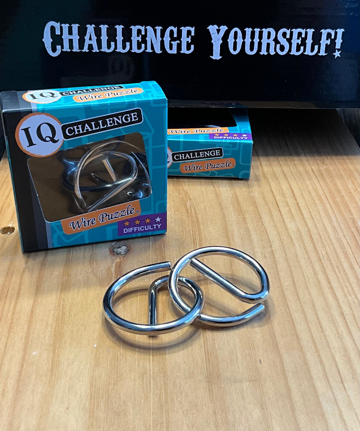 IQ Challenge Metal Wire Puzzles