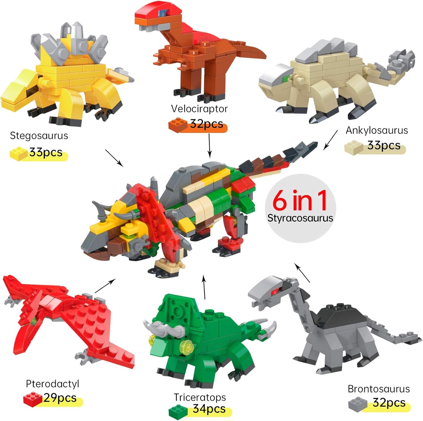 Blocks World Dinosaurs