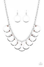 Drop by Drop Brown Necklace and Earring Set