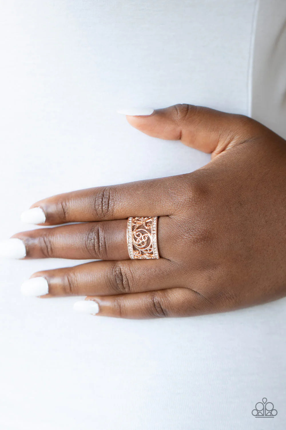 Regal Reflections Rose Gold Ring