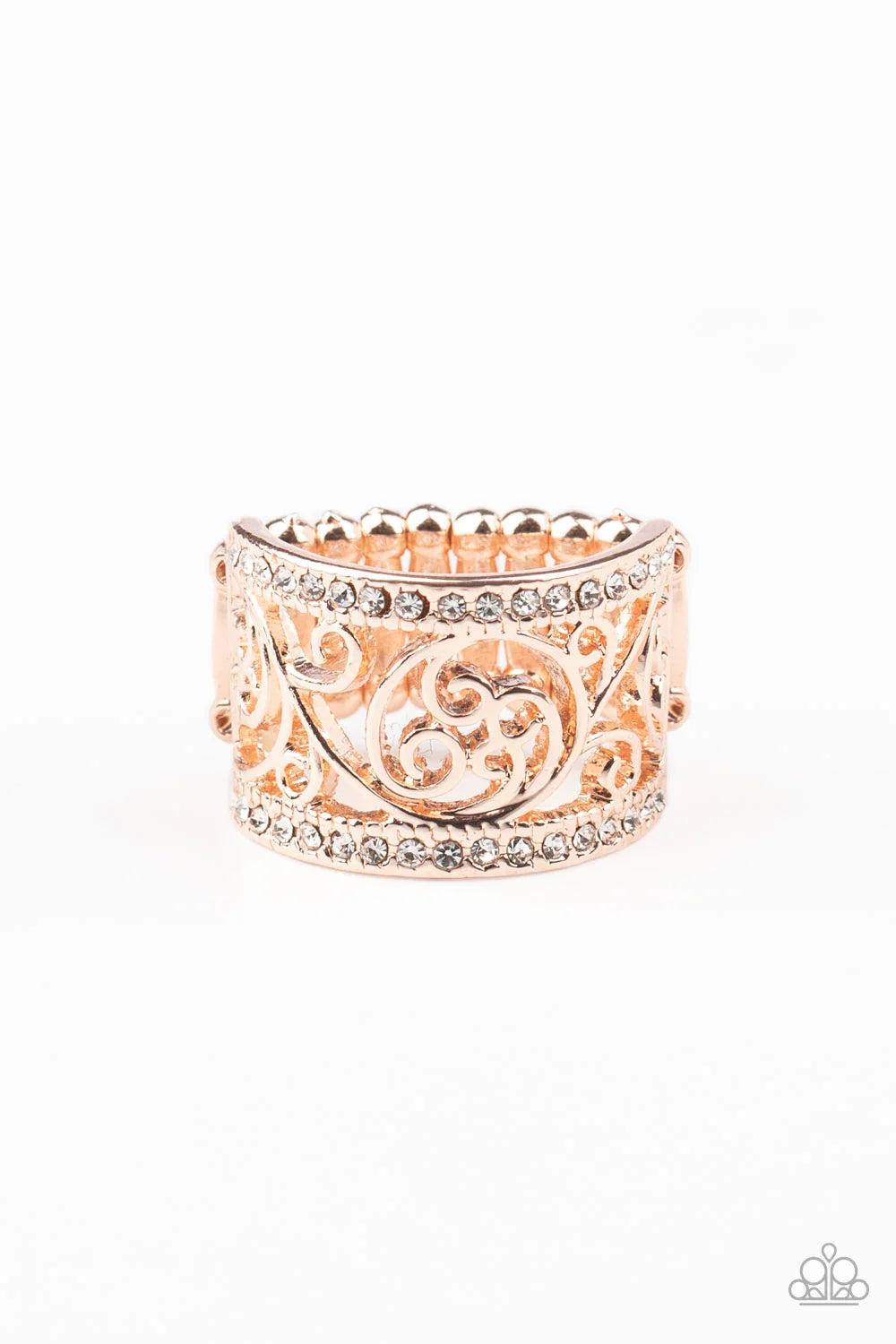 Regal Reflections Rose Gold Ring