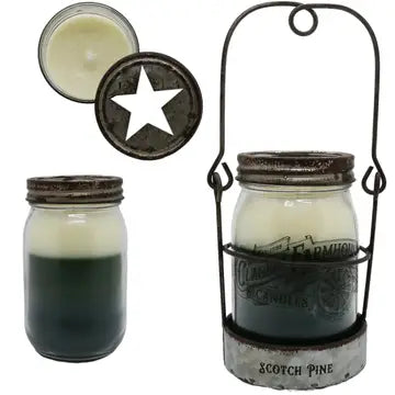 Scotch Pine 14oz Star Jar Candle