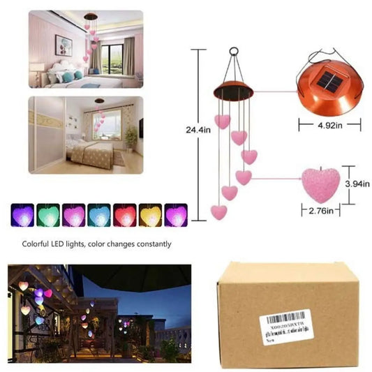 LED Color Changing Hearts